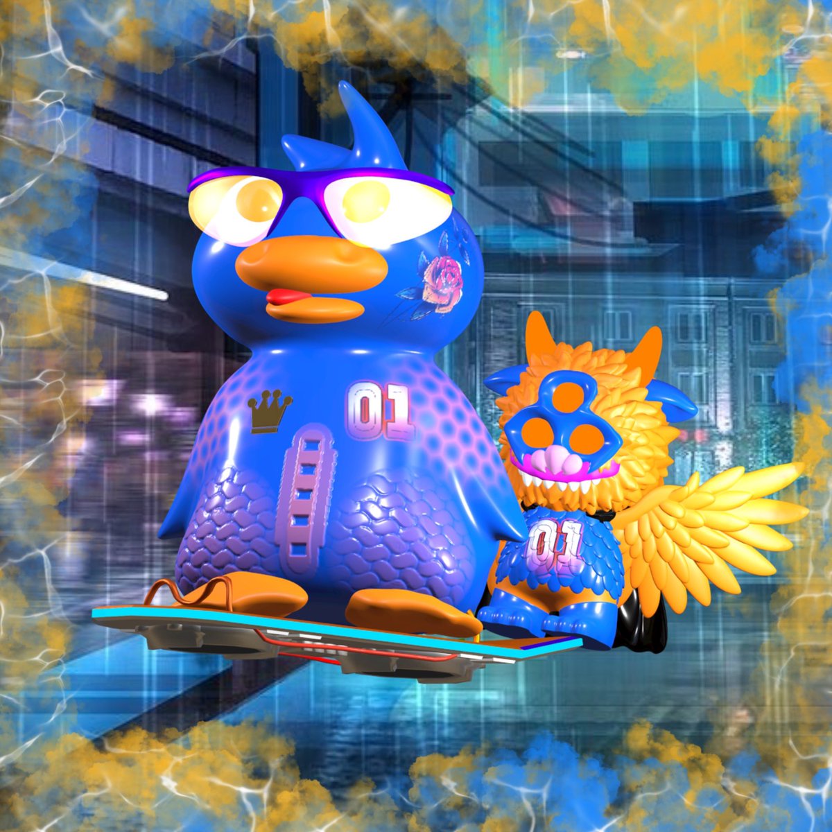 CubeDrop21's tweet photo. Percy &amp; The Thai Devil 

003 

0.1 Eth 💎 

Also The First OG Drop Of “Percy Snurf”

Snurfing Is Surfing &amp; Snowboarding Combined Into One Board 

The Snurf Board 

Also A P2E Game Are Launching 

⬇️ 
https://t.co/aJPLrM5FYT

#NFT #NFTs #NFTdrop #NFTsnurf #NFTguinz #NFTdevil https://t.co/N0YH6RErNk