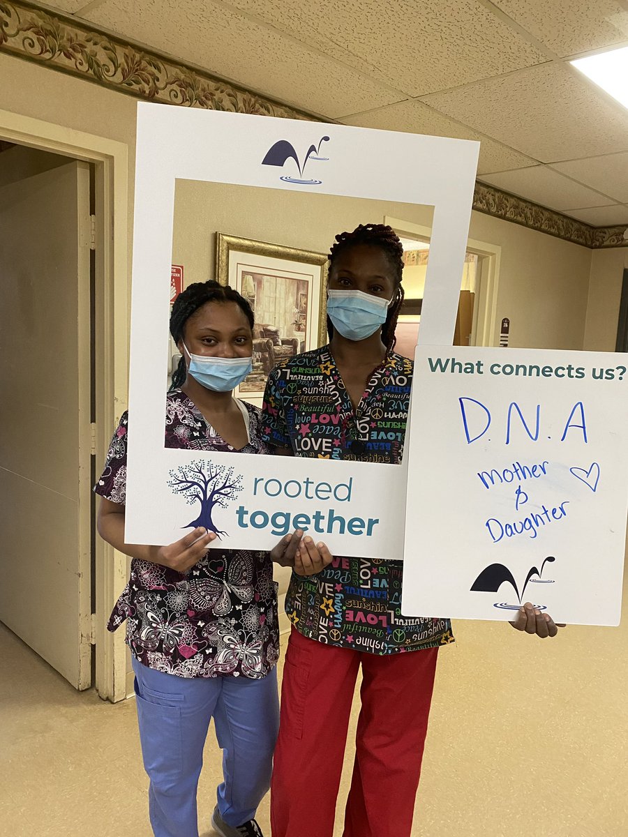 NextStepHC's tweet photo. This week during #nationalskillednursingweek we discovered how we are #RootedTogetherNSHC @ahcancal @mcknightsltcn @Dames_43 #TeamFitchburg #Family #ThisIsHome @MassDPH @MLSudders https://t.co/61GnqREpf2