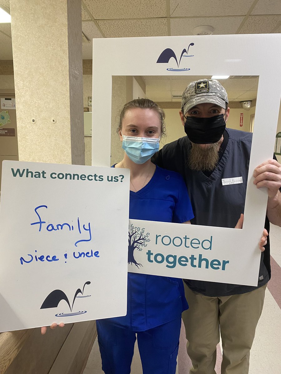 NextStepHC's tweet photo. This week during #nationalskillednursingweek we discovered how we are #RootedTogetherNSHC @ahcancal @mcknightsltcn @Dames_43 #TeamFitchburg #Family #ThisIsHome @MassDPH @MLSudders https://t.co/61GnqREpf2