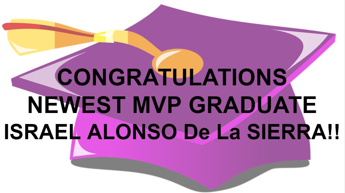 MVPMiddies's tweet photo. CONGRATULATIONS MVP'S NEWEST GRADUATE,
ISRAEL ALONSO De La SIERRA!!
#MiddieRising
#Israel_IsRising
#MiddieProud
#MVP_Grad
#MVP_Family
@Wildwood_Tweets @Highview6th @MMSMiddies @MHSMiddieTweets https://t.co/C0OnDvtsyU