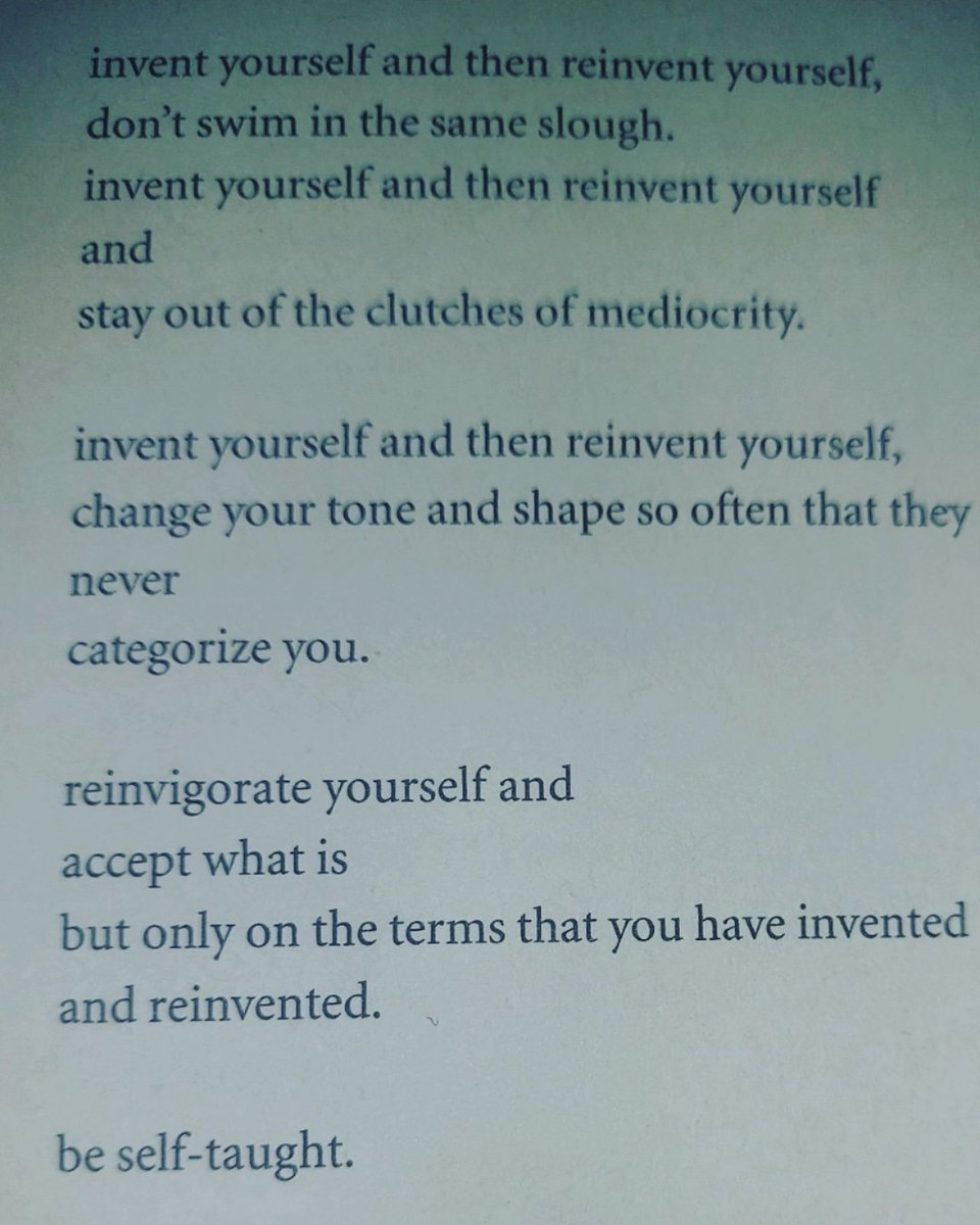 RiderEdgar's tweet photo. Invent yourself and then Reinvent yourself
#reinventyourself
Dont swim in thevsame slough
#outofclutchesofmediocrity
#inventyourself #bukowski https://t.co/U9muiIKM9D