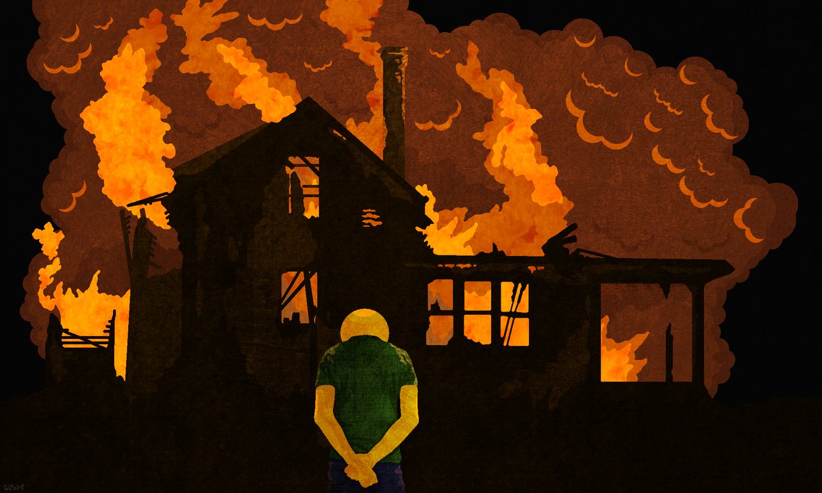 Gloom_Tube's tweet photo. It all happened so fast - 🔥📉🔥  💪😧
Newest piece - "The House That Gloom Built" is now available on @objktcom #tezos 

1/1ed
333 ꜩ

https://t.co/pxjFC1LDkO https://t.co/vTXT2V0p3g
