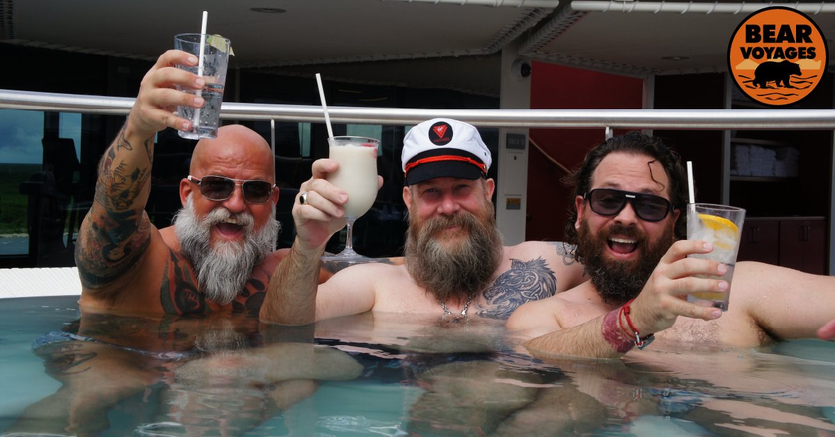 bearvoyages's tweet photo. Come join us for a cocktail! 🍹🍸
Next stop is Sitges BearWeek! 🐻🍻☀️
@bearvoyages @virginvoyages
#BearVoyages #SitgesBearWeek #BearSitges
https://t.co/89XEn9lHqd https://t.co/2vflo5E6Ms