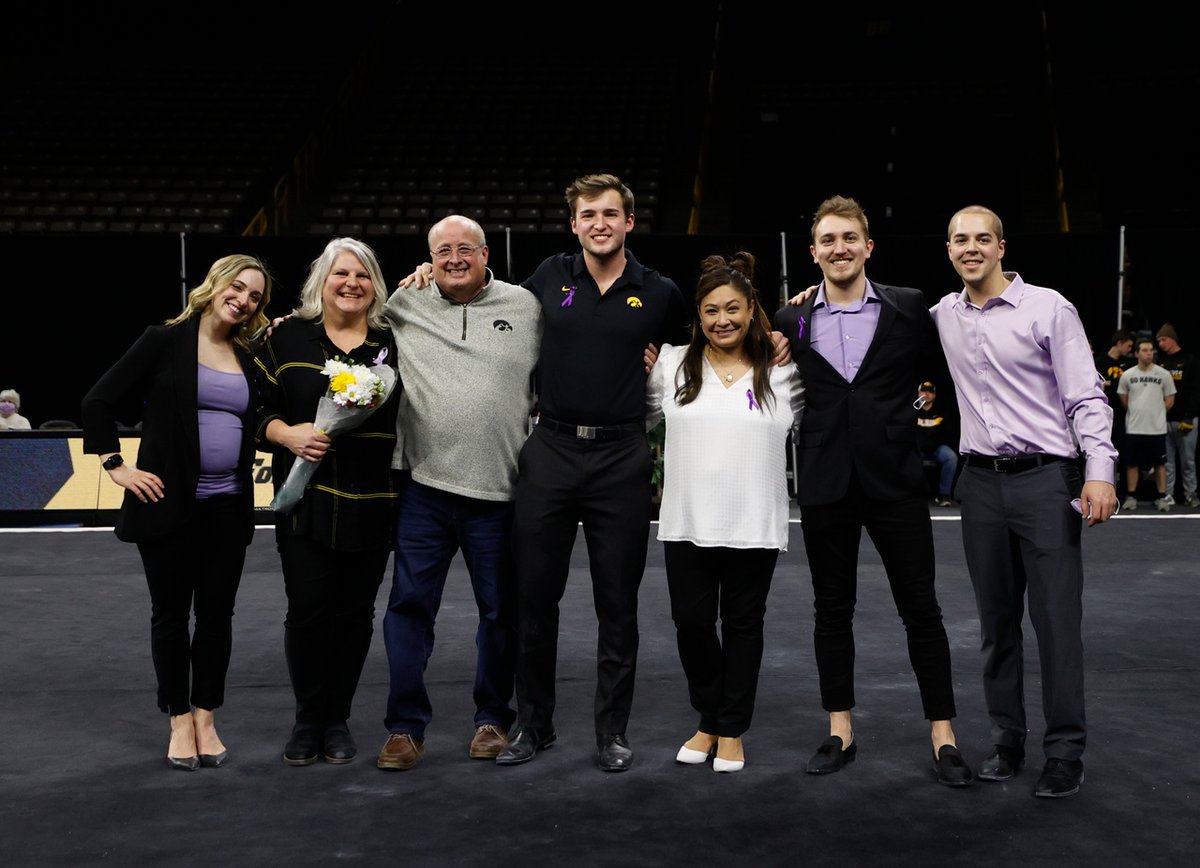 IowaGymnastics's tweet photo. 𝙇𝙚𝙜𝙚𝙣𝙙! 

One of the biggest legacies left behind will be that of Senior Student Manager, @carterdoctorman! Carter is, without a doubt, the unsung hero of our program🐐 

We cannot thank him enough for his dedication to us during his time at @uiowa💛 

#OnceAHawkeye https://t.co/bgeUMf1GmK