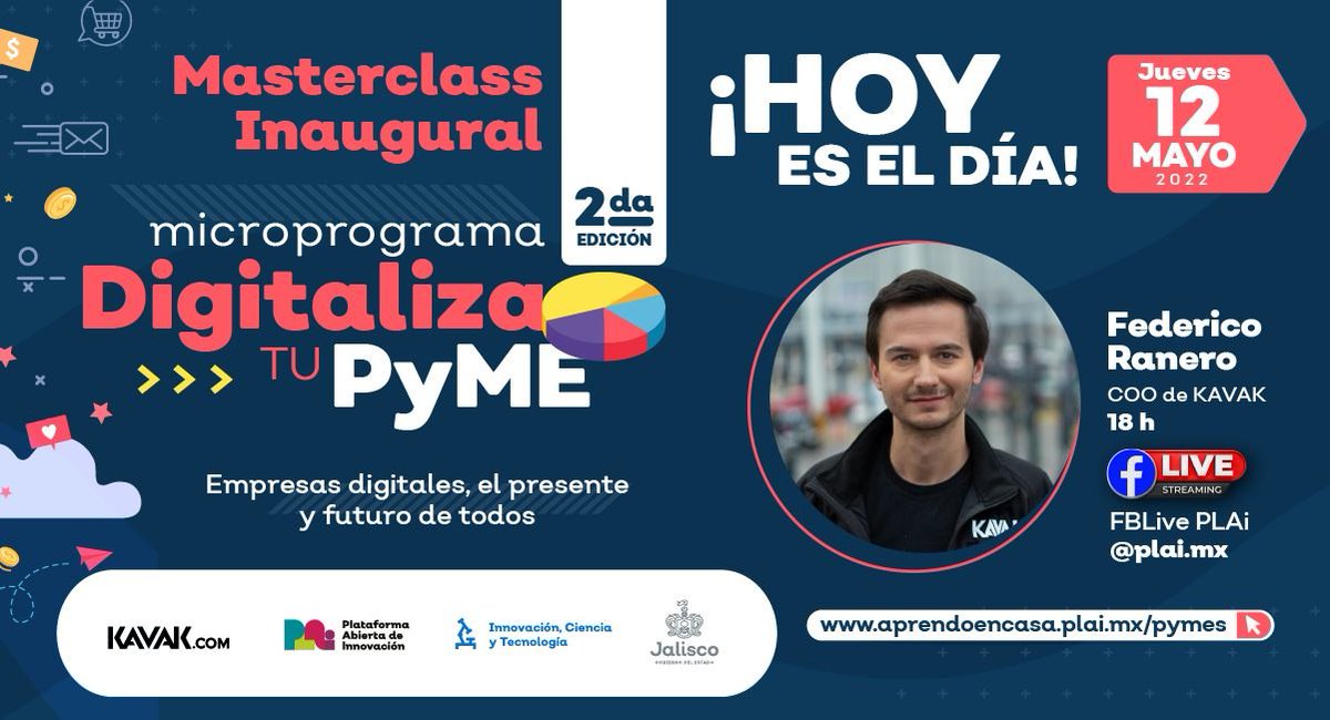 BusinessGeekMX's tweet photo. Hoy inaugura la segunda edición de Digitaliza tu PyME, un proyecto impulsado por @plai_mx 
Esta vez participamos en la experiencia de las PyMEs inscritas y la coordinación estuvo a cargo de @anonimonse 🎉🎉 https://t.co/J9riR8AI3l