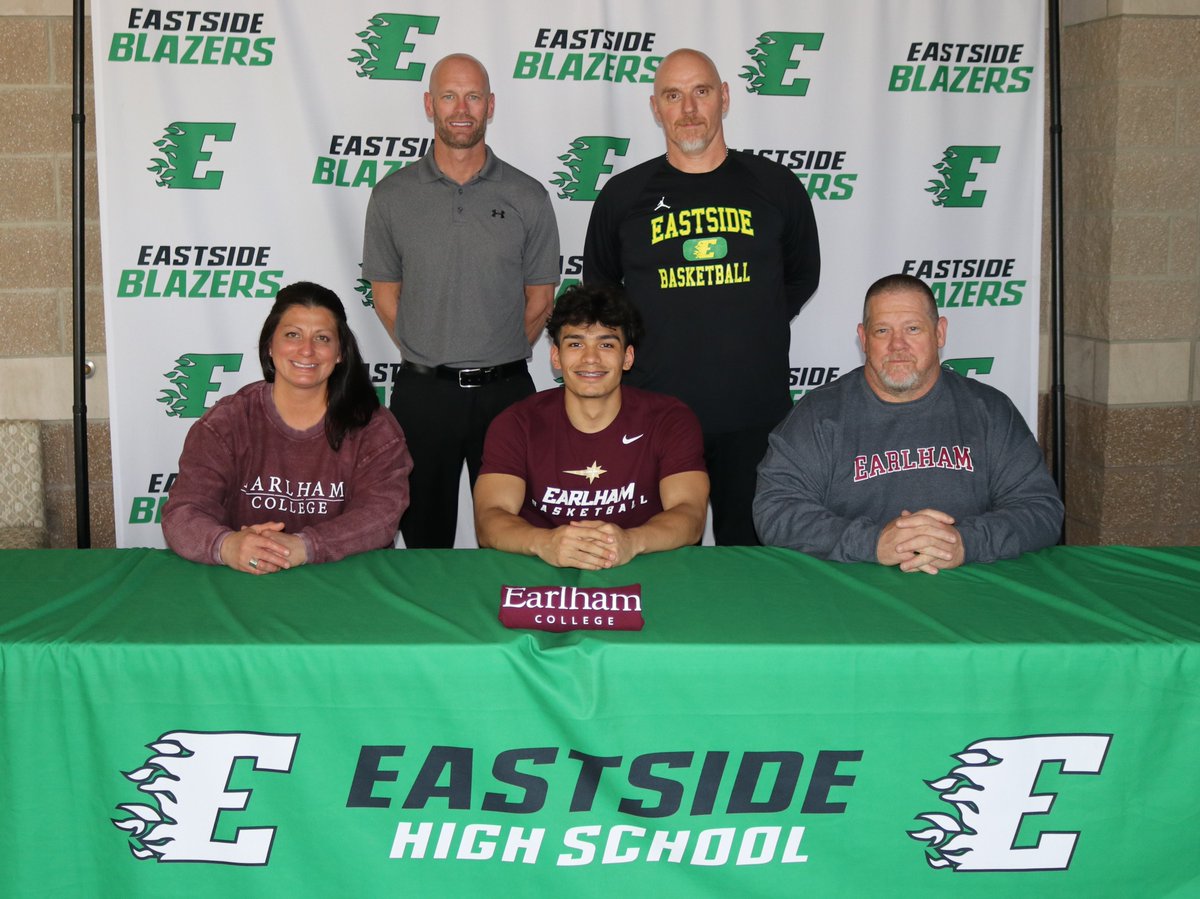Congratulations to Eastside senior Gabe Trevino, who has signed to play basketball at Earlham College in Richmond. @jeffjKPC <a href="/kpcnewssports/">KPC Sports</a>
 @eastsidescores @ehsstudents