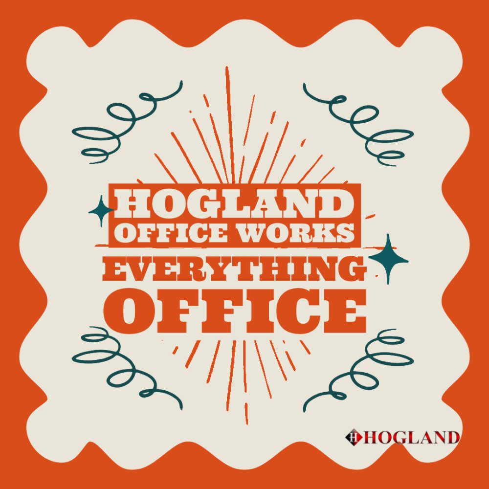 Know that Hogland Office Works has everything office!
hoglandofficeworks.com