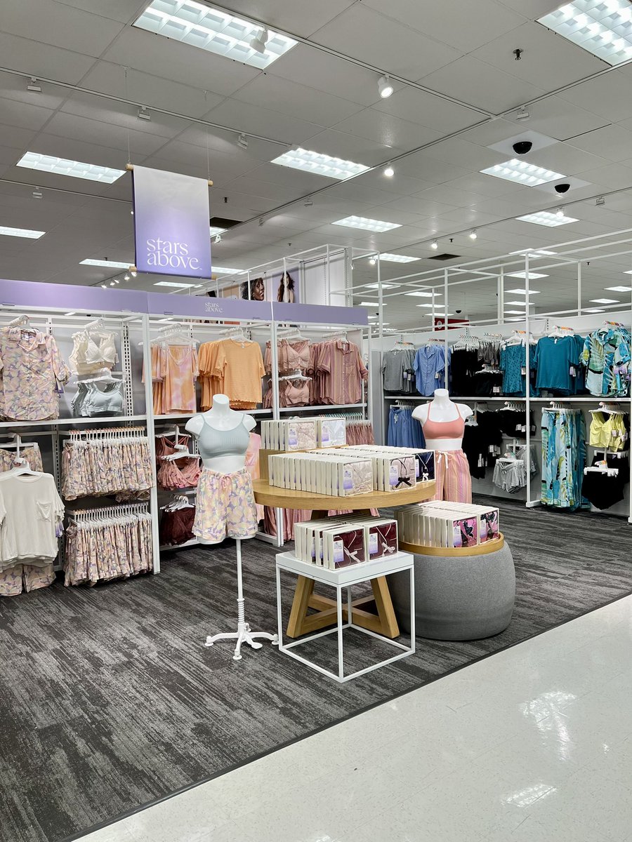 TgtCheyenne's tweet photo. We just finished our Intimates move for our remodel and I’m obsessed with this new remerch!🤩🤩
#remodeling #worksomewhereyoulove #targetstyle 
@AmezquitaRay https://t.co/8r8gJNDdkz