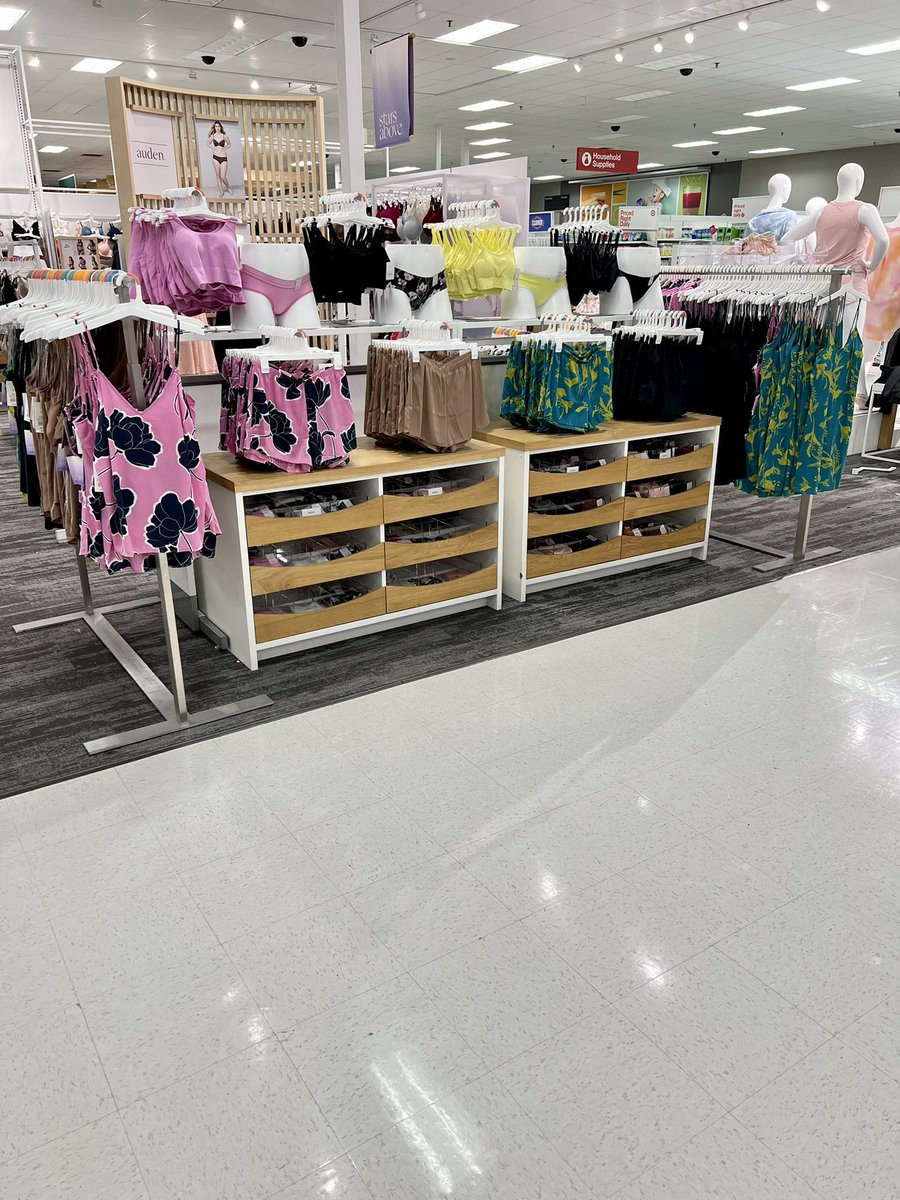 We just finished our Intimates move for our remodel and I’m obsessed with this new remerch!🤩🤩
#remodeling #worksomewhereyoulove #targetstyle 
<a href="/AmezquitaRay/">Ray Amezquita</a>