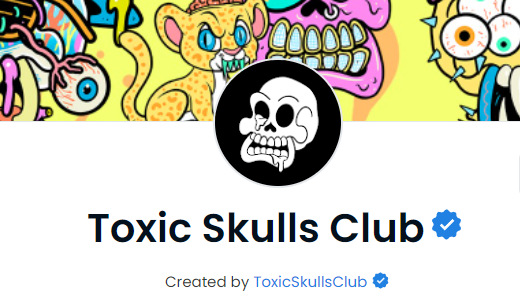 Toxic Skulls Club tweet media