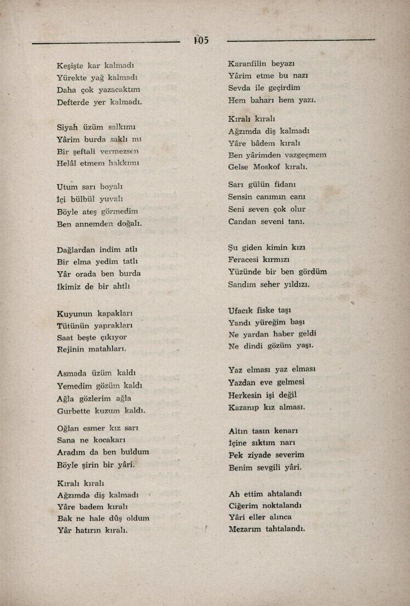 daciraki's tweet photo. 1941 yılında İstanbul'da derlenmiş manilerden bir demet!
#Maniler
#İstanbulManileri https://t.co/ohOpqrVbB0