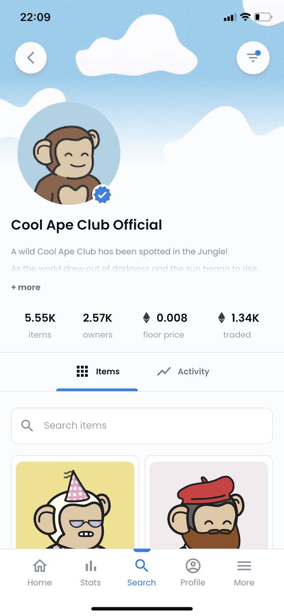 CoolApeClub's tweet photo. It’s Official 🎉 

The Cool Ape Club is now VERIFIED on #OpenSea. Come Check us out and explore our #NFT selection. We would love to have you join our ever-growing family!

We would like to thank our community for making this possible. We truly could not of done this without you! https://t.co/FvyiROoGY9