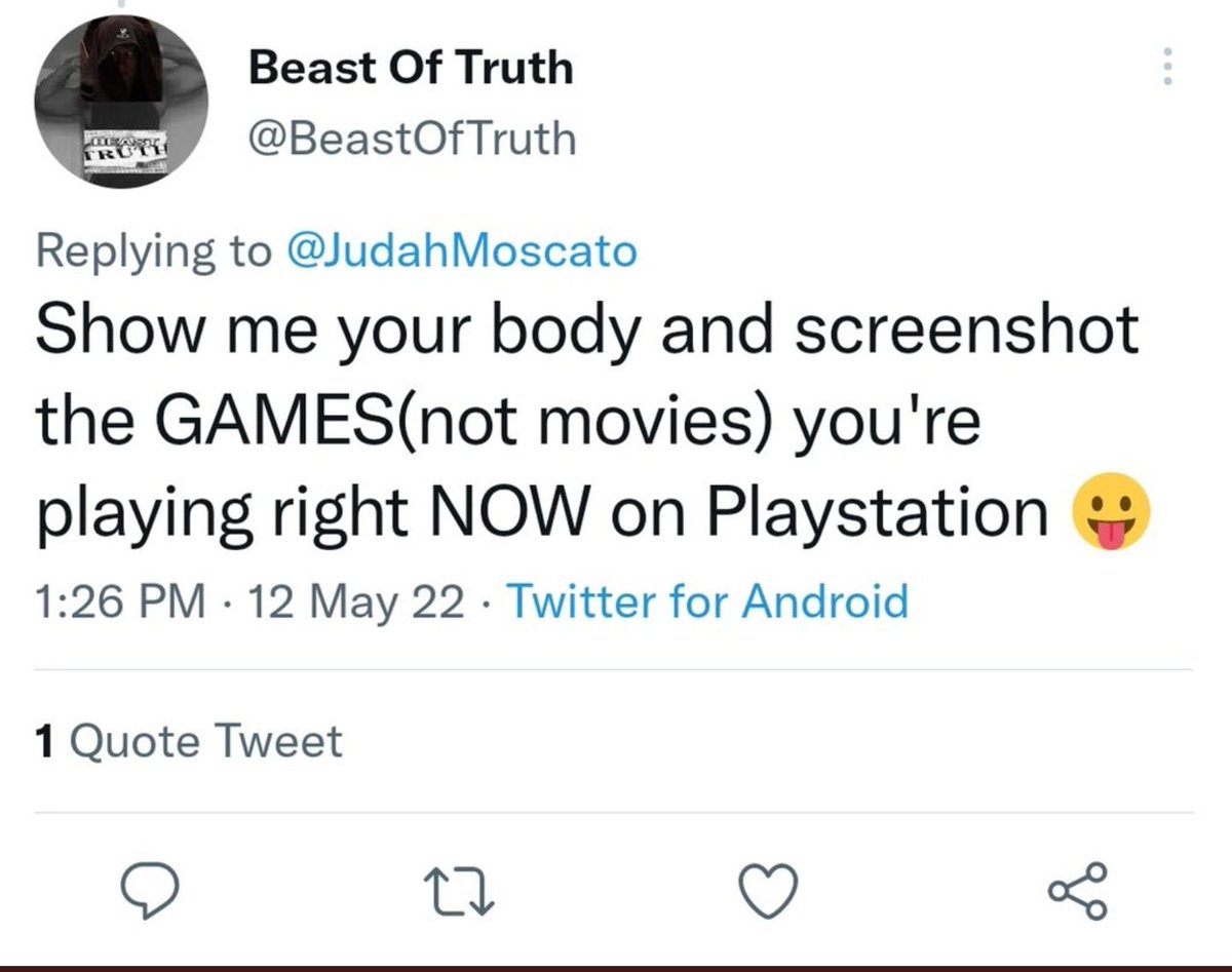 Sandwolf_Gaming's tweet photo. @BeastOfTruth Bruh, you know they got a app called Grinder for this shit. https://t.co/TaMsDnLPvk