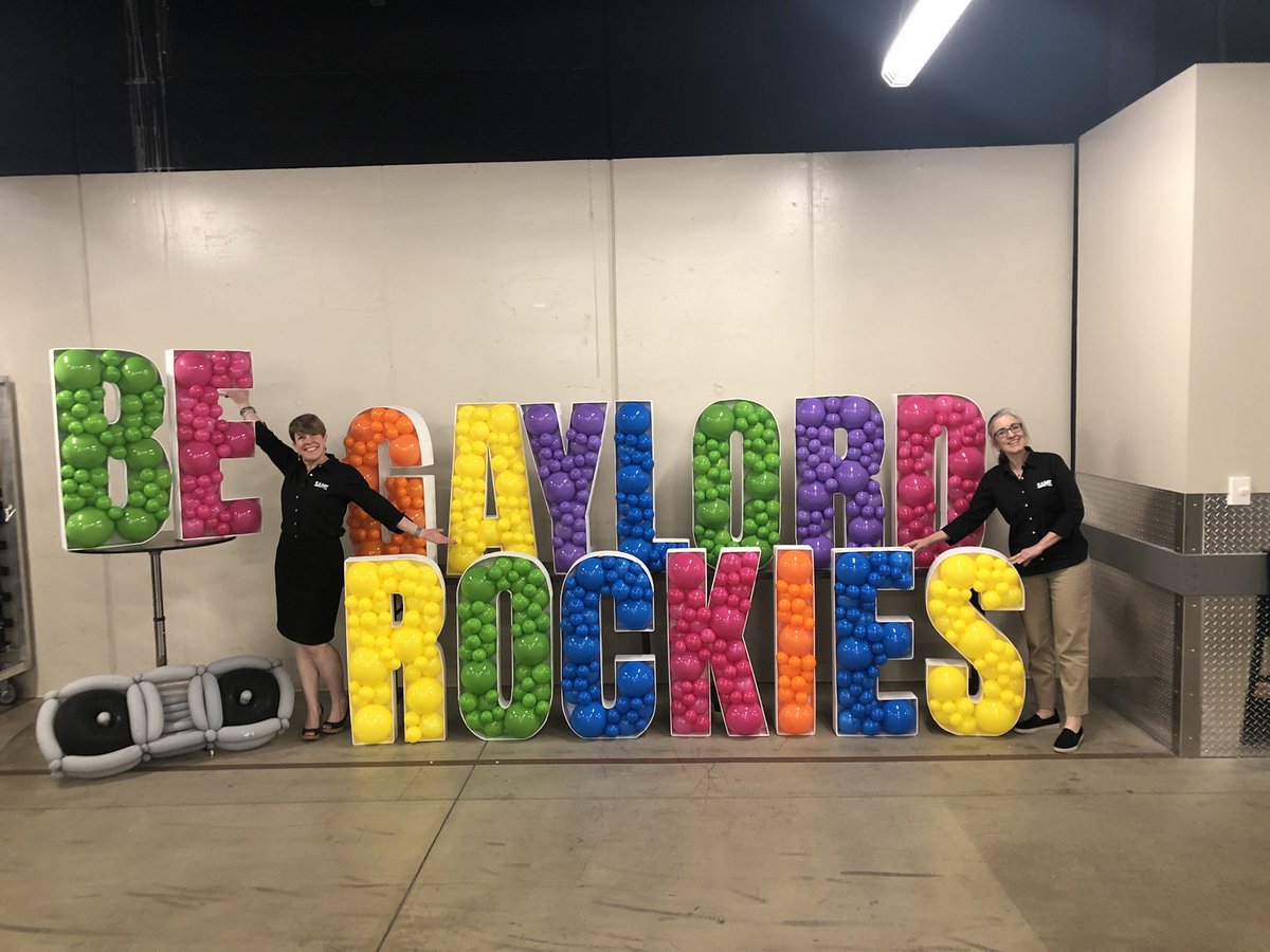 AnnMcLeod's tweet photo. Great week at @gaylordrockies for #SAMEJETC22!!! Thanks so much to the Stars here for making the magic happen for our attendees and members! @SAME_National https://t.co/A4UViTB0eq