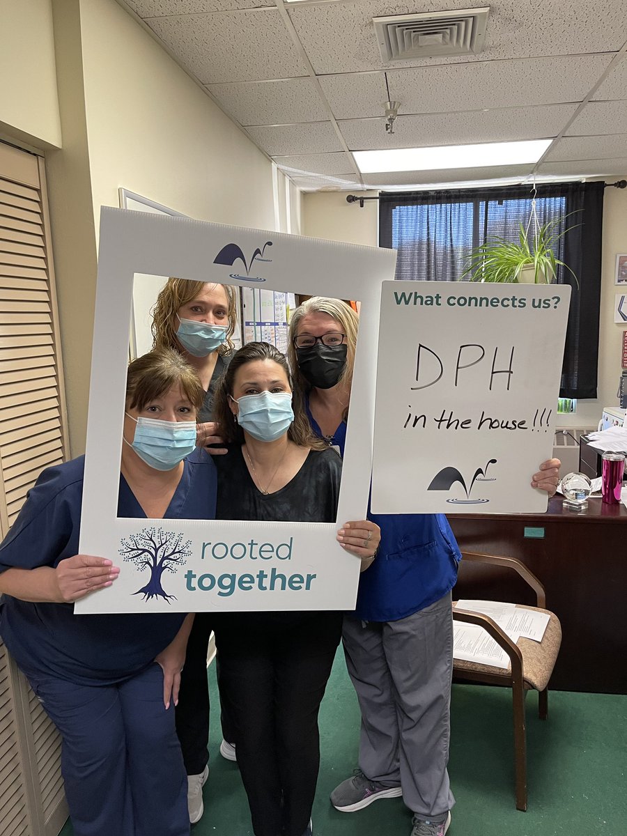 NextStepHC's tweet photo. We are #RootedTogetherNSHC #TeamFitchburg @MassDPH @MLSudders Happy #NationalSkilledNursingWeek https://t.co/O7ZVaifBfN