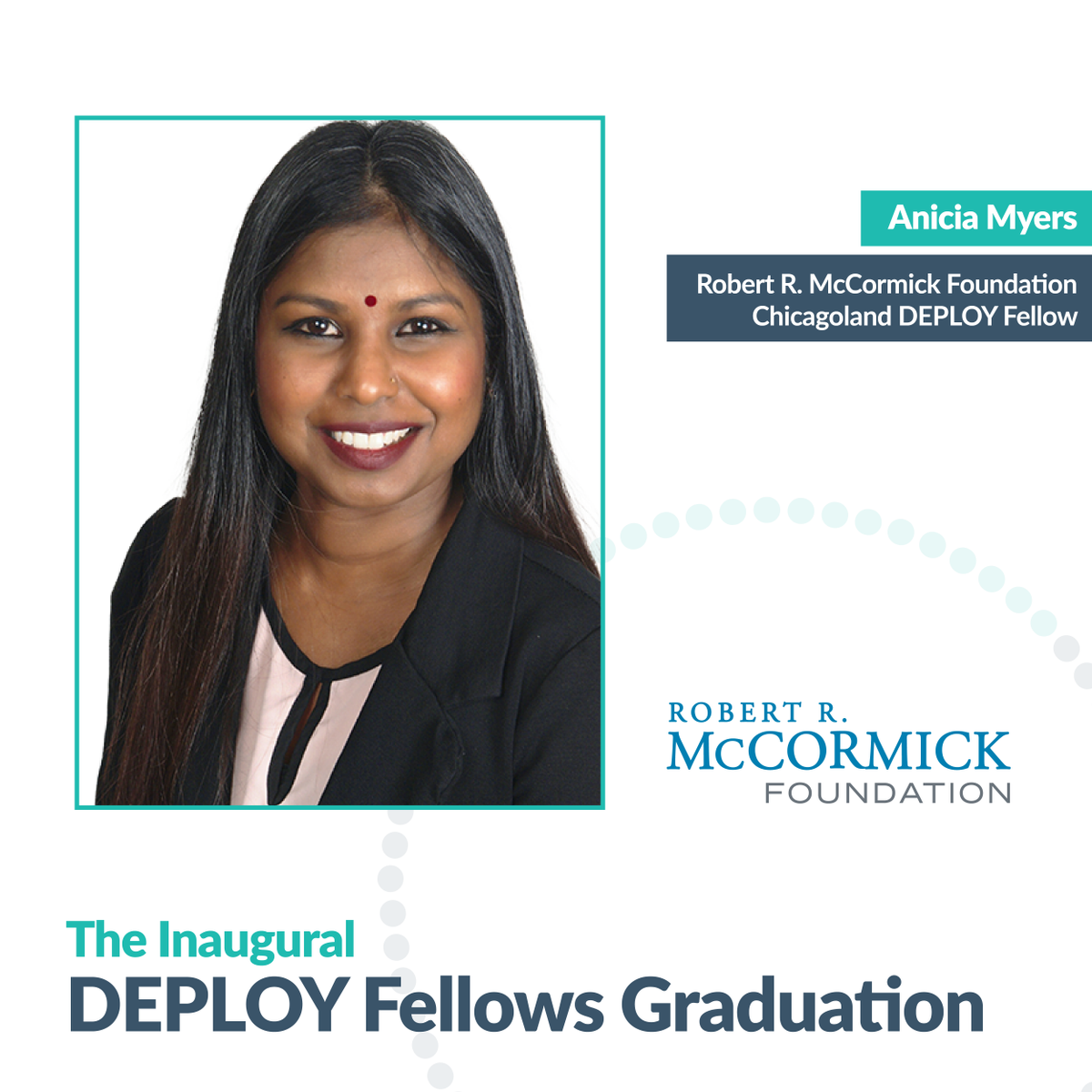 BlueStarFamily's tweet photo. The DEPLOY fellowship makes an impact because of organizations such as the Robert R. McCormick Foundation that make a positive change in the military community and empower people of color, such as myself. ~DEPLOY Fellow Anicia Myers

#CampaignForInclusion #military #Veterans https://t.co/PrxhbLudaL