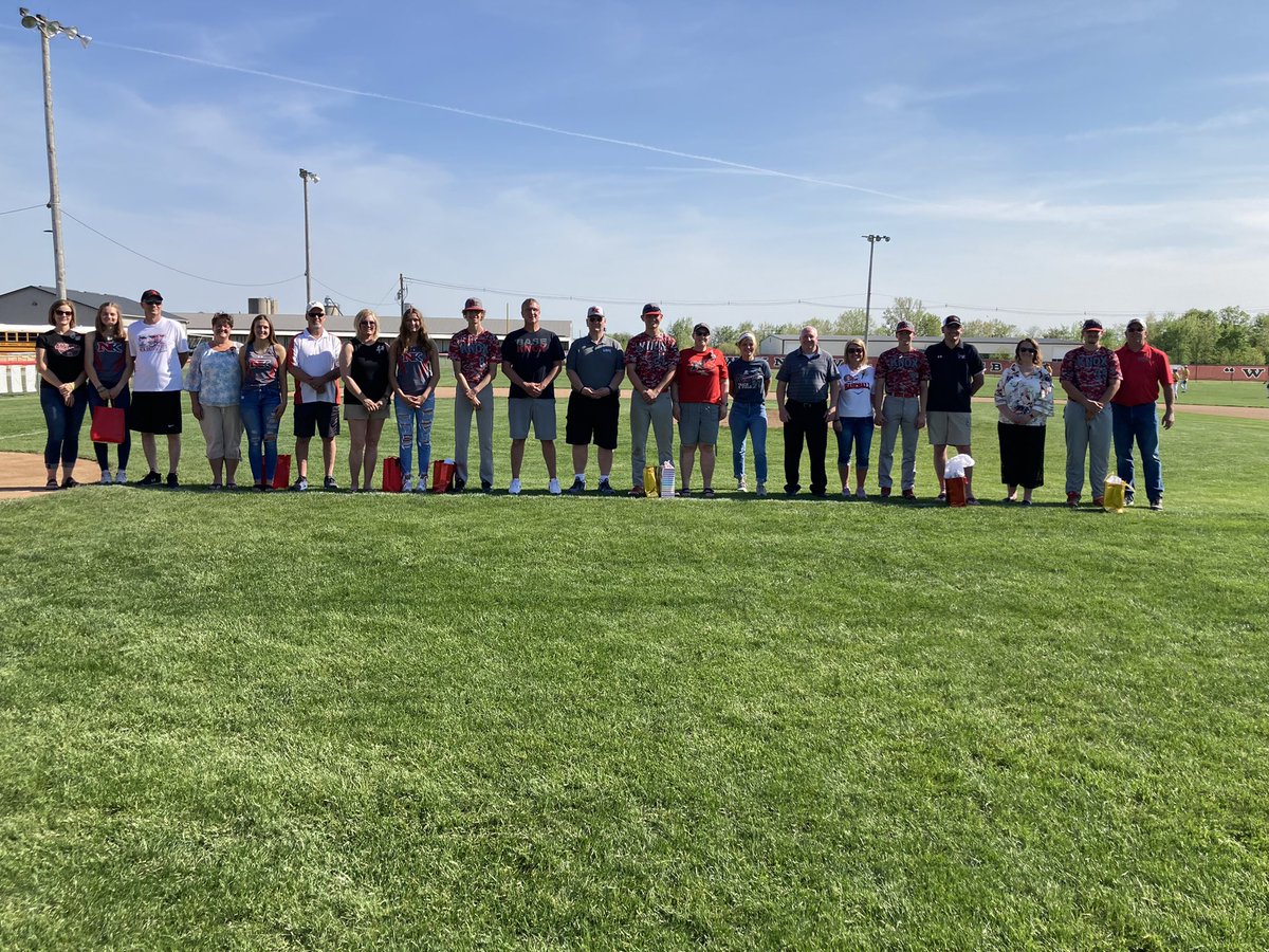 Thank you to our track and baseball seniors for everything you have done for the programs and good luck with your future endeavors!