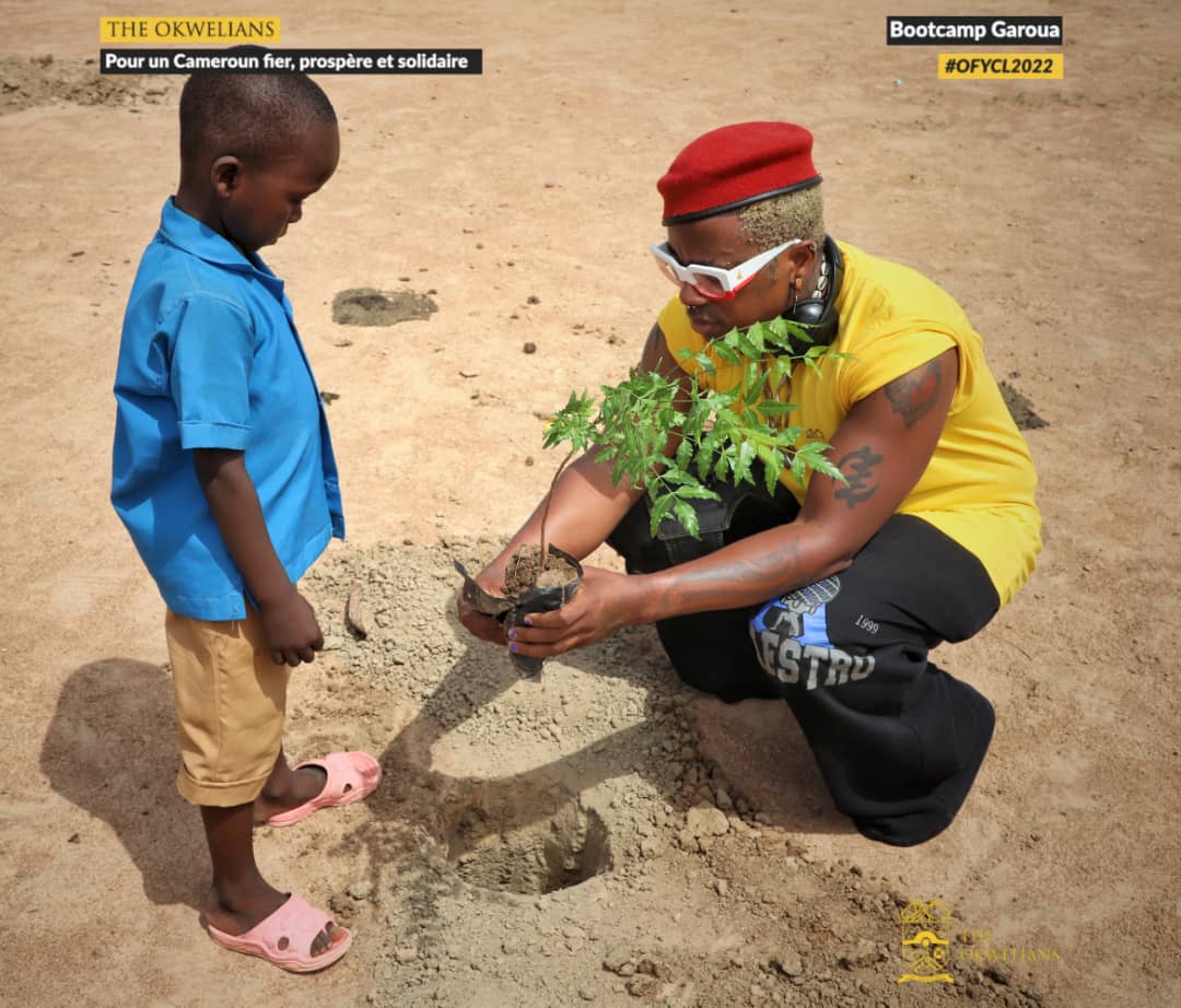 theokwelians's tweet photo. In Gashiga, we didn't just plant trees. We are convinced that our action has inspired these future leaders about the obligation we all have to renaturalise our environment.

#BootcampGaroua
#OFYCL2022
#TheOkwelians
#Cameroon https://t.co/2dwi6sw3aM