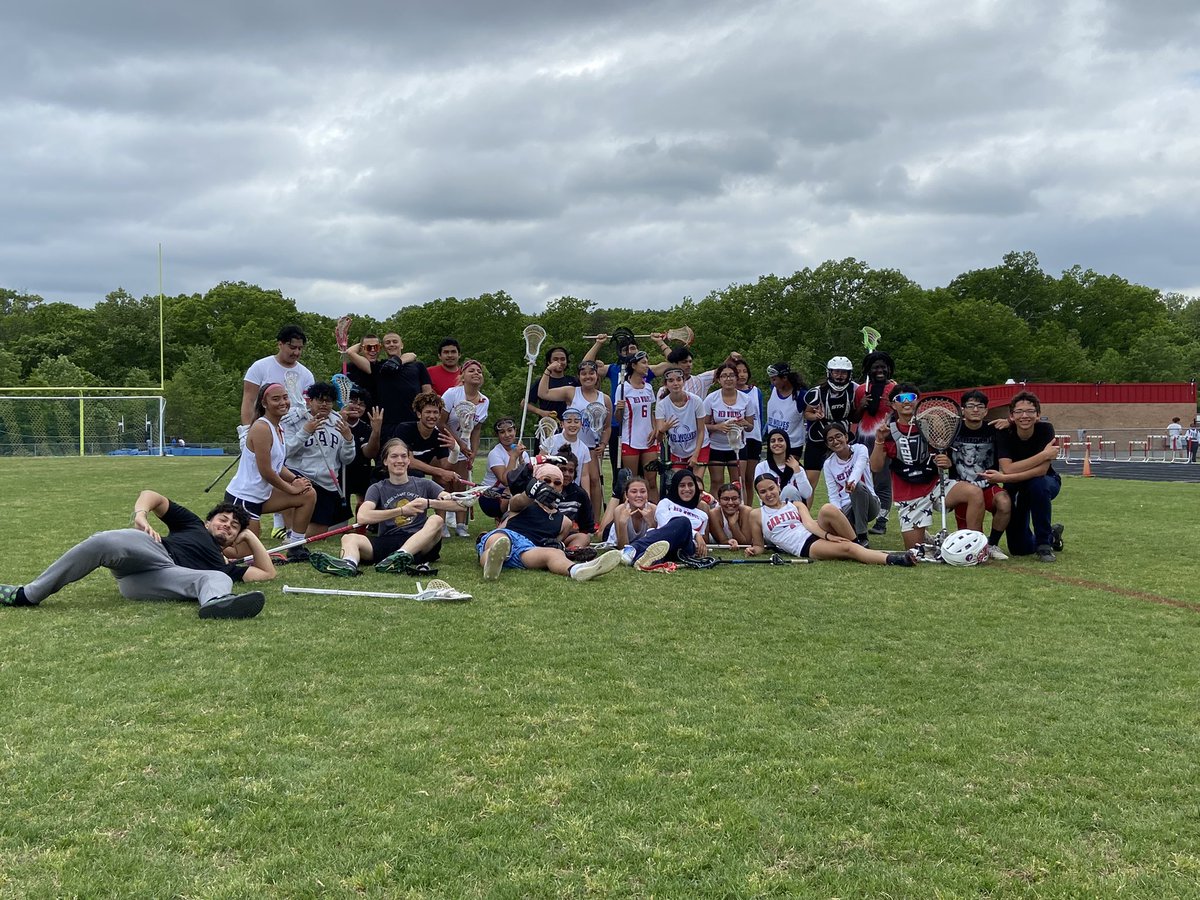 GFRedWolvesBLax's tweet photo. Fun time with @GFHS_GLax today in the annual boys v girls scrimmage. Good luck to @fwleenn, @umaaizaa, and the rest of the @GFHS_GLax crew tomorrow in their playoff game. https://t.co/4x7uRub0yc