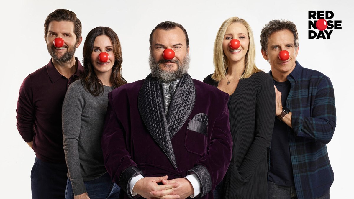 ComicReliefUS's tweet photo. 📣BREAKING NEWS: #RedNoseDay 🔴 returns to NBC on Thursday, May 26 at 8-9p.m. ET/PT with a special encore broadcast of the hilarious star-studded adventure ‘Celebrity Escape Room’. Starring: @BenStiller, @JackBlack, @CourteneyCox, @LisaKudrow @mradamscott! https://t.co/P9BRPVUTq2 https://t.co/MW2ON1gO9q