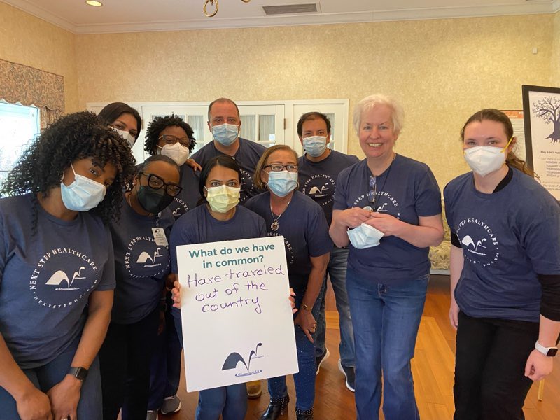 NextStepHC's tweet photo. #TeamWalpole sharing how they are #RootedTogetherNSHC during #NationalSkilledNursingWeek #Teamwork @MassDPH @MLSudders  @ahcancal @mcknightsltcn https://t.co/IYKRI6HW9Z