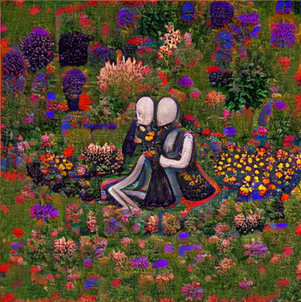 sxtvik's tweet photo. I started experimenting with AI art ever since I first hung out @clairesilver and learnt about @StudioMorphogen.

I took this photo at Tate yesterday &amp; I've been working on it today. This is probably my favorite work from anything I've ever created, especially with AI.

"Eden" https://t.co/a6JdmfOxPP