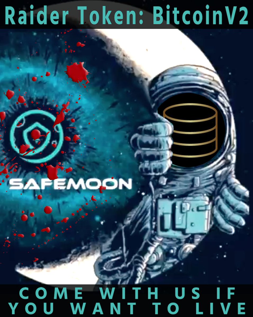 RaidTokenBSC's tweet photo. #RaiderToken is the #SafemoonKiller.

Come with us if you want to live.

#SAFEMOON #SAFEMOONHYPERLAUNCH
#SAFEMOONV2 #SAFEMOONBLOCKCHAIN
#SAFEMOONNFTS #SAFEMOONEVOLUTION
#SAFEMOONCARD #SAFEMOONCONNECT
#SAFEMOONSWAP https://t.co/KBawQo9Z8U