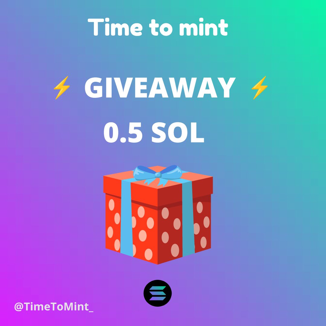 Time To Mint - Daily Giveaway tweet media