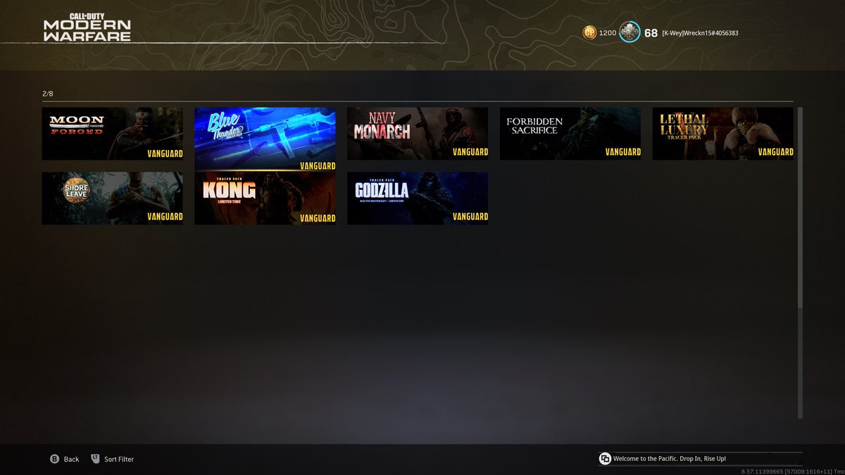 dub_on's tweet photo. @CallofDuty @RavenSoftware I purchased but the Godzilla and Kong pack specifically for mechazilla and do not have access to it. This is dumb. Will not purchase anymore skins. $40 wasted. #Warzone #OperationMonarch some bull. https://t.co/XhQJHdKoMz