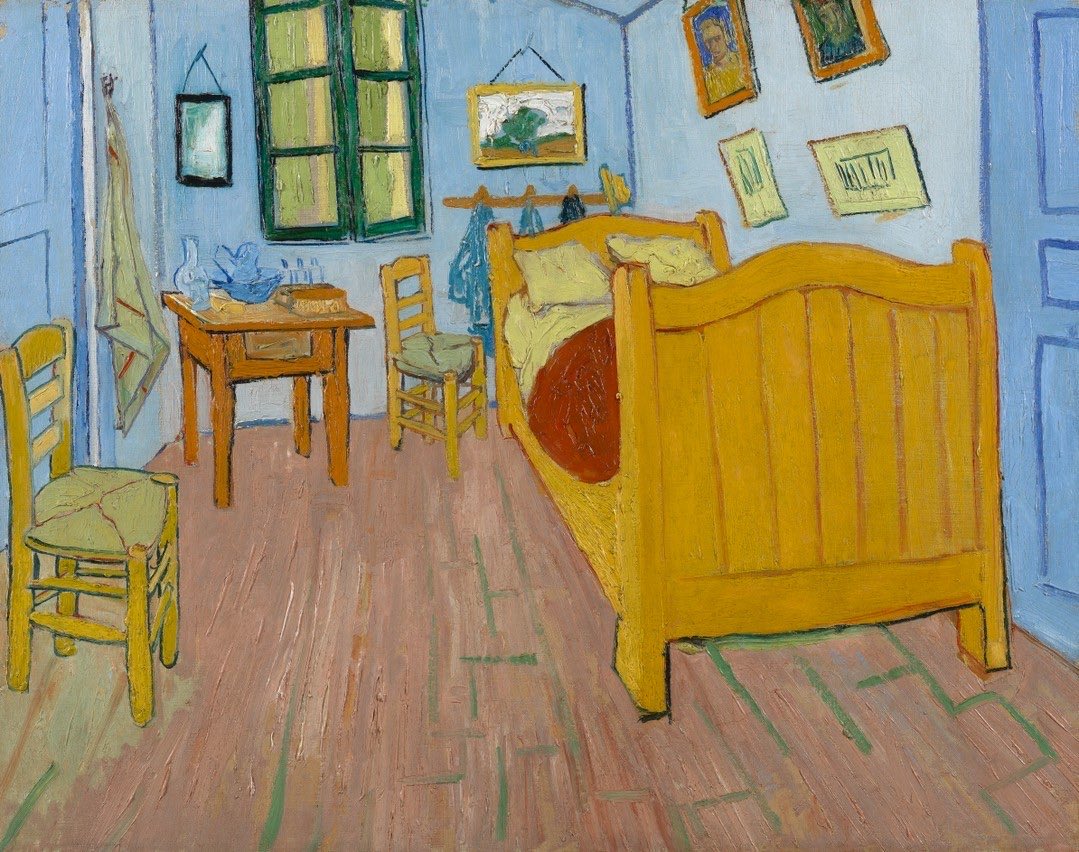 Arteymas_'s tweet photo. La habitación, 1888, Vincent Van Gogh https://t.co/TyRNHPBwqW