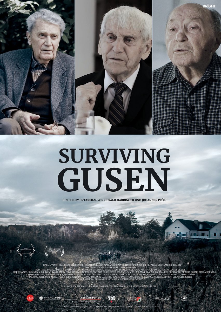 Gusen_Memorial's tweet photo. 2 days are left for seeing "Surviving Gusen" online on the servers of Austrian Broadcasting Corporation (ORF). #RememberGusen #WeRemember https://t.co/rgw4xM1Ngs https://t.co/Lesr7Cz2Cd