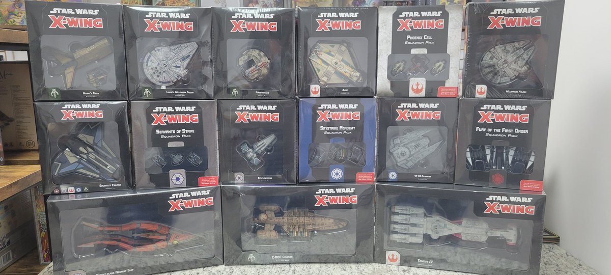 MasterGoblins's tweet photo. New things in Miami! 😲 Don’t forget all things Star Wars are 12 percent off this month! #MasterGoblinGames https://t.co/FJYMsyHZA5