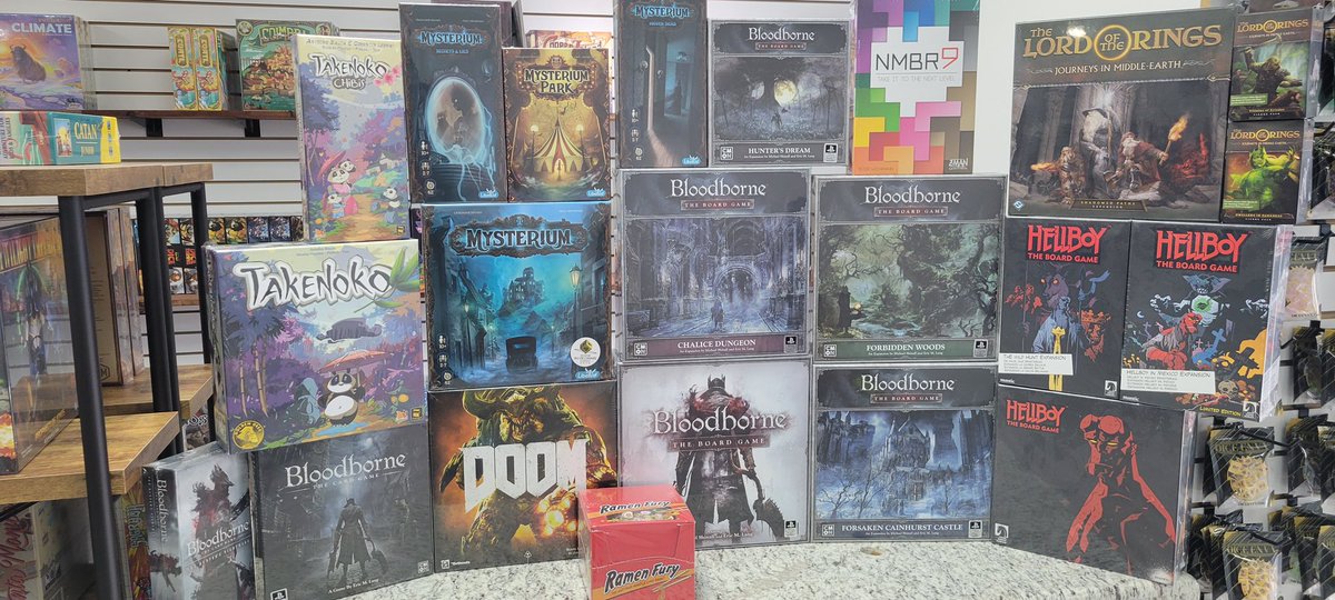MasterGoblins's tweet photo. New things in Miami! 😲 Don’t forget all things Star Wars are 12 percent off this month! #MasterGoblinGames https://t.co/FJYMsyHZA5
