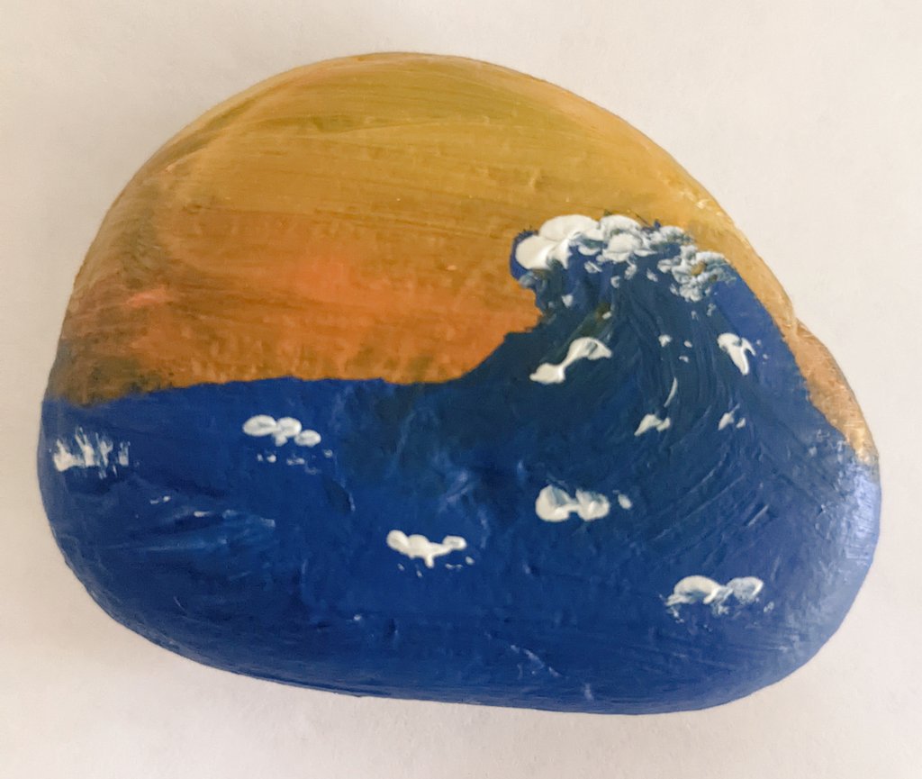 Thanks to the art learners for my ART Rock! I love it! #artrocks #thewave  #Teacherappreciationweek2022 <a href="/NewTechCoppell/">New Tech High @ Coppell</a>