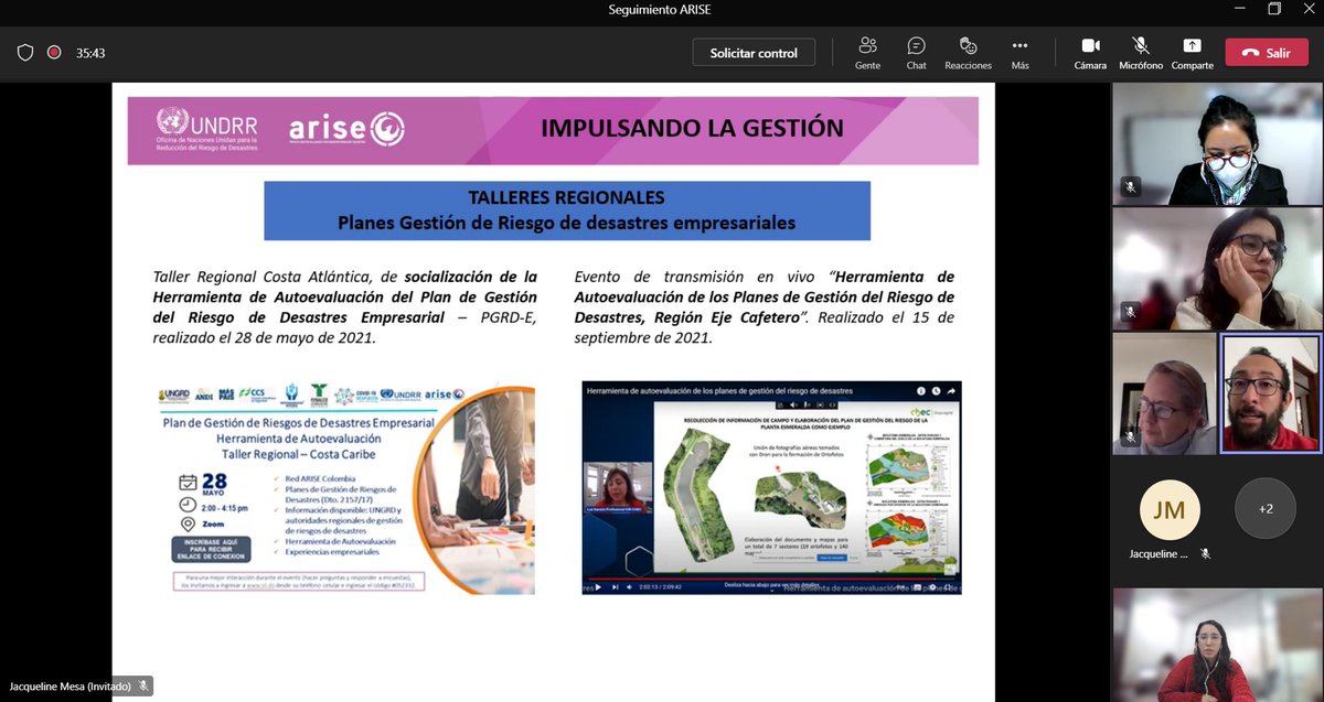 AriseChile's tweet photo. Conocer la experiencia de ARISE Colombia en el desarrollo de sus herramientas e iniciativas de trabajo bajo la colaboración publico privada, nos motiva a nuestro desarrollo permanente y así seguir desarrollando nuestro trabajo de la Mesa público-privada de la @PlataformaRrd https://t.co/VwJZ5c0Cs1