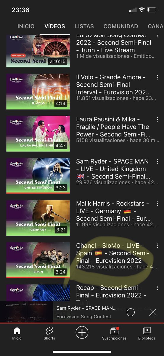 ramoncing84's tweet image. Muy probablemente, Chanel no ganará Eurovision; pero 40 minutos después de haber subido su vídeo lidera las reproducciones en Youtube y me atrevo a decir que podría ser #tendencia ¡Buenas noches!