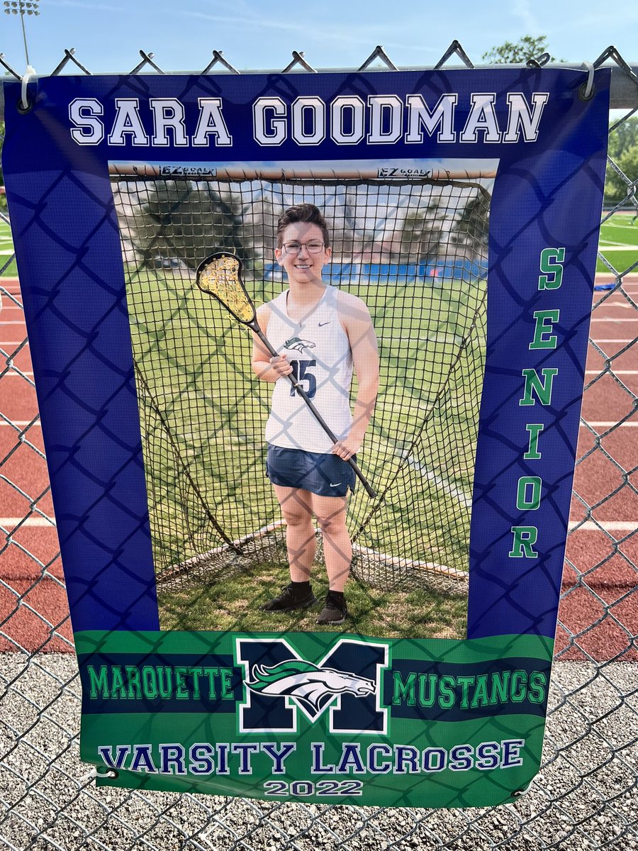 Thank you <a href="/MHS_LAX/">Marquette Girls Lacrosse</a> seniors!  #classof2022mustangs