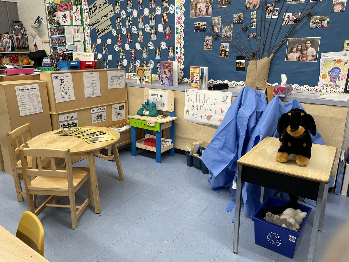 We love all Community Helpers, especially Veterinarians! Our FTK 1 students have been captivated by our Kinder Vet dramatic play, caring for our animals and creating animal X-rays. We are having so much fun learning through play. <a href="/missmarcaccio/">Ms. Marcaccio</a> <a href="/ndbrantford/">Notre Dame,Brantford</a>