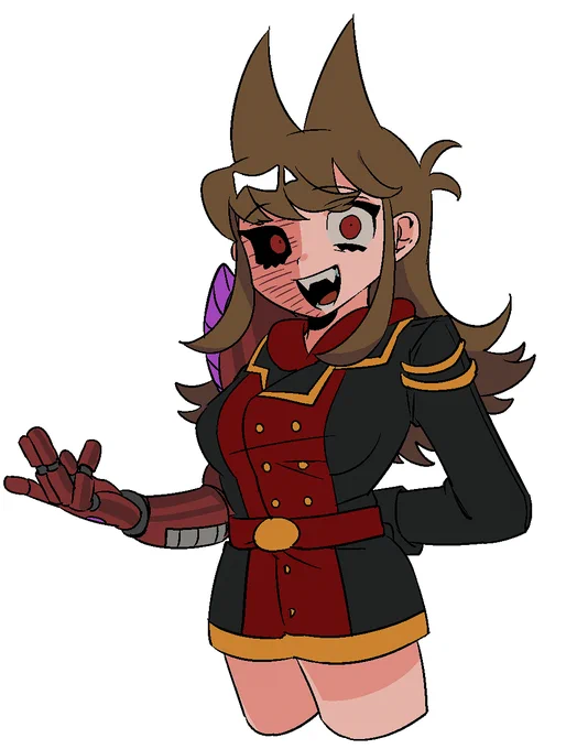 尝试了勾线 #eddsworld #eddsworldfanart 