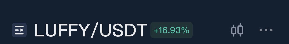 You don‘t need $LUNA or $UST - You need some $LUFFY to survive in this bear market!

#LuffyToken is now 16,93% up in the last 24 hours on @gate_io 

#LUFFY #LUFFYCREW