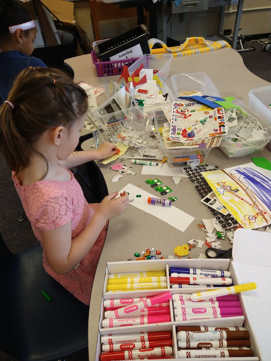 <a href="/CueKayla/">Kayla Cue</a>'s Kindergarten crew got their make on this morning with some rad forts and crafting projects. #playpke #cpsbest