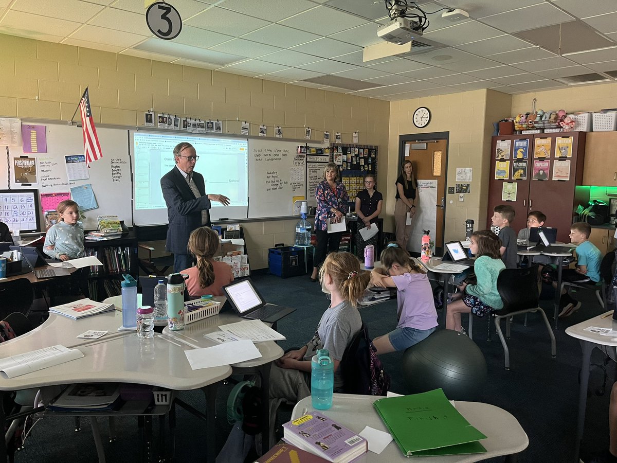 PrincipalPaul's tweet image. Thank you KS House Representative, Paul Waggoner, for visiting Union Valley in Buhler Schools today! 

We enjoyed giving you a tour! Thanks, too, for speaking to our students and sharing about your role in KS government! #ksleg #UVlearn