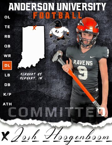 CoachBoom574's tweet photo. Beyond excited to officially announce my commitment to continue my academic and athletic career at Anderson University 🟠⚫️ @CoachLoch @CoachRock @AUFootball__ https://t.co/4qLAuXDdIq