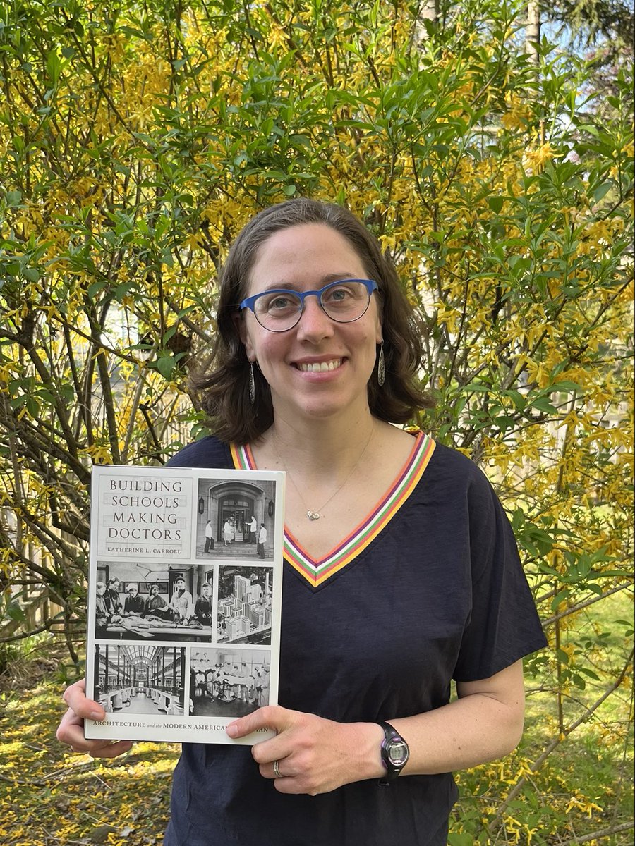 K_LCarroll's tweet photo. It’s here! BUILDING SCHOOLS, MAKING DOCTORS is gorgeous, &amp; I can’t wait to share it with the world on May 31. Huge thanks to ⁦@UPittPress⁩, ⁦@AbbySCollier⁩, Alex Wolfe, ⁦@andcleverness⁩ &amp; the rest of the Pittsburgh team.
#grahamfunded ⁦@GrahamFound⁩ https://t.co/JlQ5bSRAFY