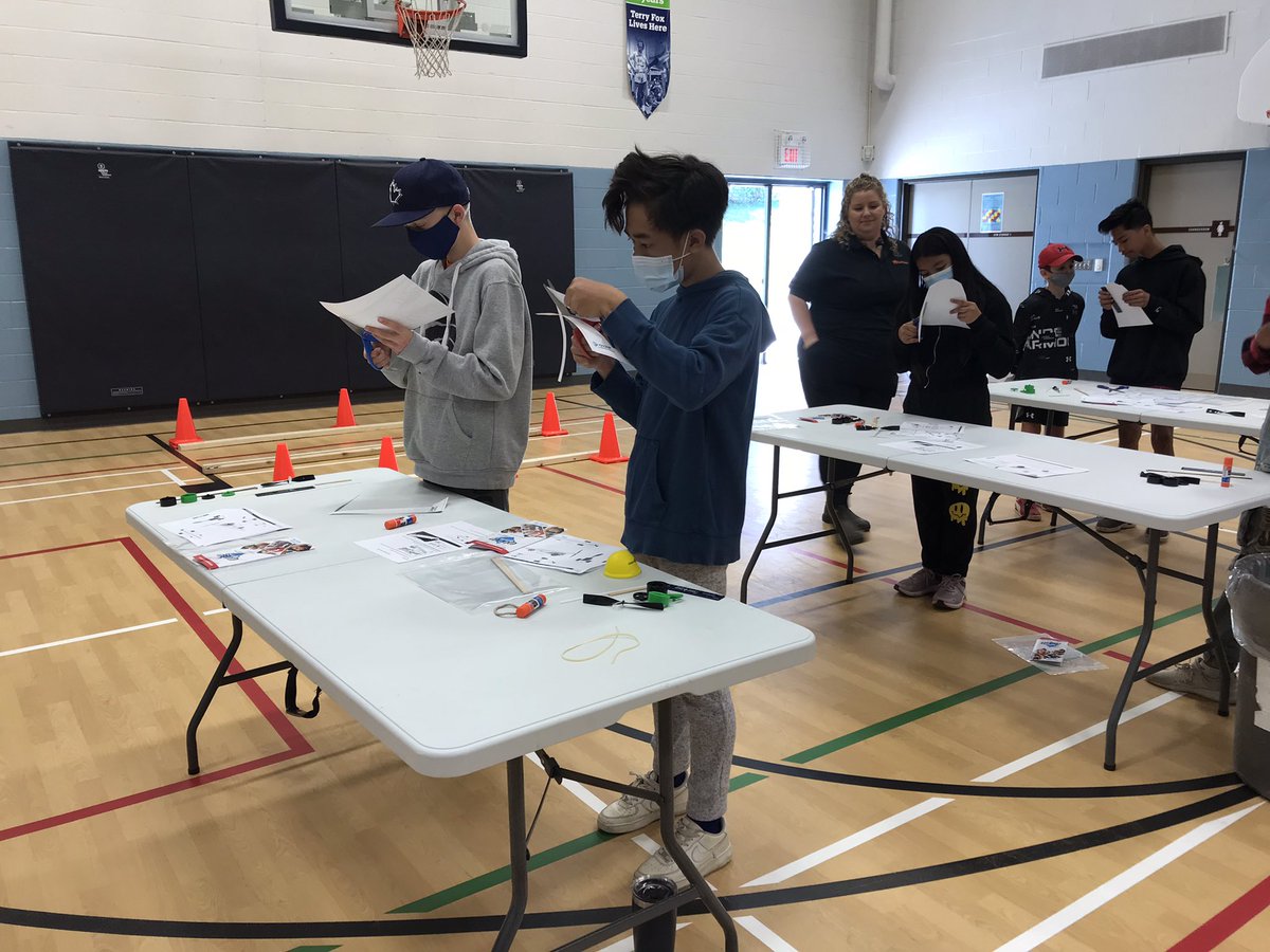 h_pecore's tweet photo. We propelled our way to a great day today! Thank you to our teachers who helped us learn about OYAP and different career pathways. @stjosephguelph @kyrie_meyer https://t.co/vR4C7lnP7N