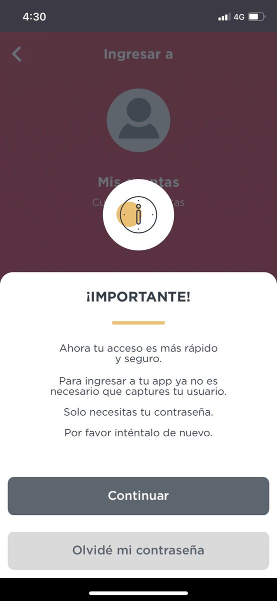 liliaduron's tweet photo. @BanorteEscucha Entro y al poner la contraseña (que es la correcta) me aparece este mensaje https://t.co/r4ilwjrbHU