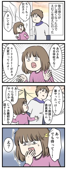 最初から話を聞いて欲しいだけの娘と
その父の話

#コミックエッセイ
#漫画が読めるハッシュタグ 