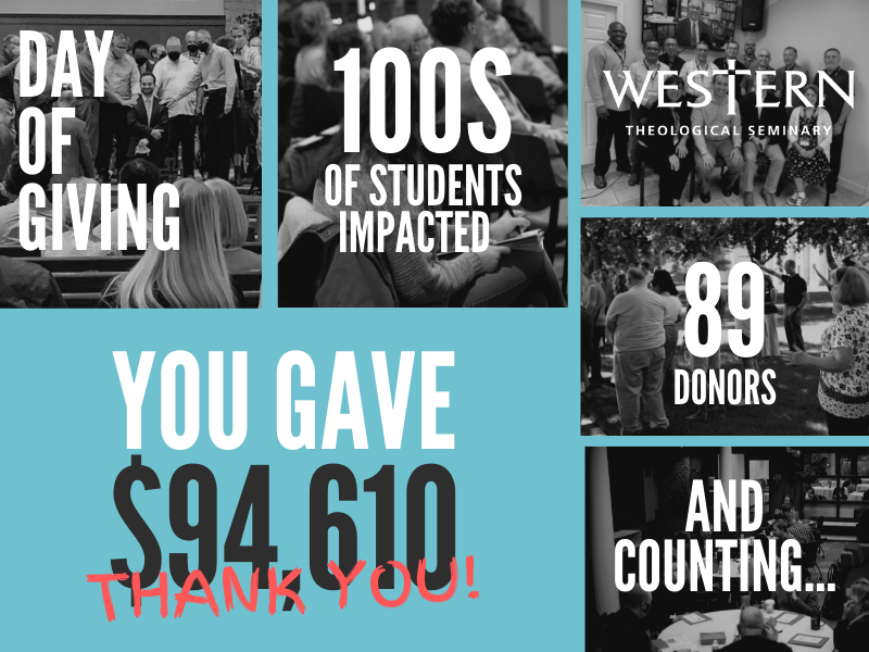 westernsem's tweet image. You did it. Gifts keep rolling in, but we wanted to say thank you.  

We are so grateful for your financial support on our Day of Giving. 

$94,610 was raised today!

And it's not too late to jump in! We will keep the Day of Giving form open right here: wtsem.info/dayofgiving