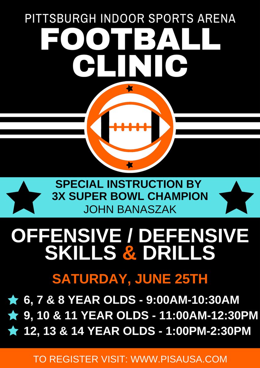 pisapittsburgh's tweet photo. Secure your spot early for our Summer Football Clinic! 🏈

https://t.co/cRjBWCjgjt https://t.co/ja1PNWalJ6
