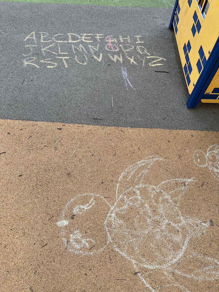 RoseBensonDC's tweet photo. The public defacement at this playground is BEYOND. The horror. #chalkgate https://t.co/2mcd5DwYqX